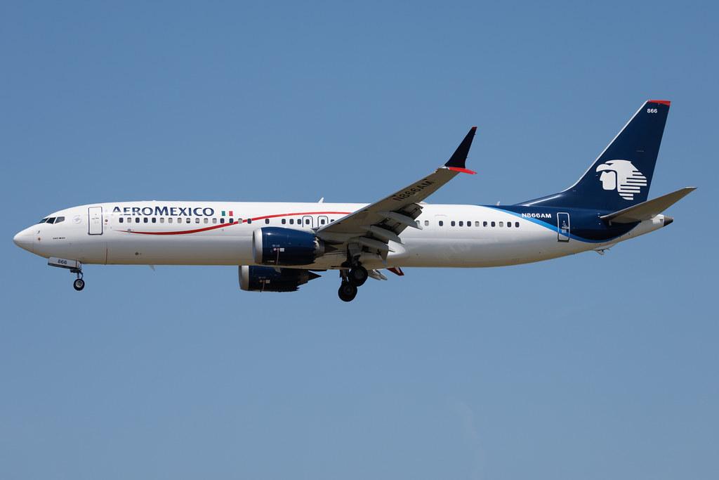 Los Angeles International Airport: Aeromexico (AM / AMX) | Boeing 737 MAX 9 B39M | N866AM | MSN 43377