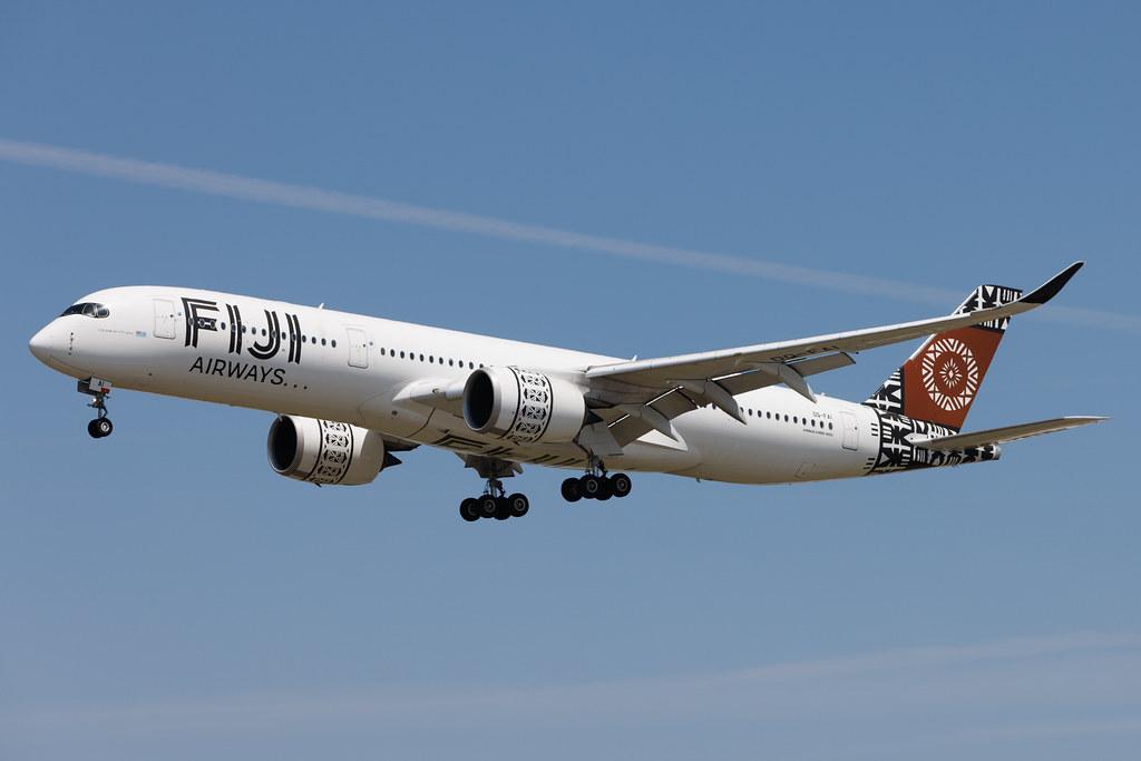Los Angeles International Airport: Fiji Airways (FJ / FJI) | Airbus A350-941 A359 | DQ-FAI | MSN 299