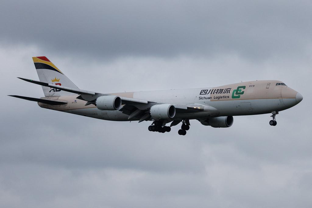 Brussels Airport: Hongyuan Group | Boeing 747-87UF B748 | OE-LFD | MSN 37563