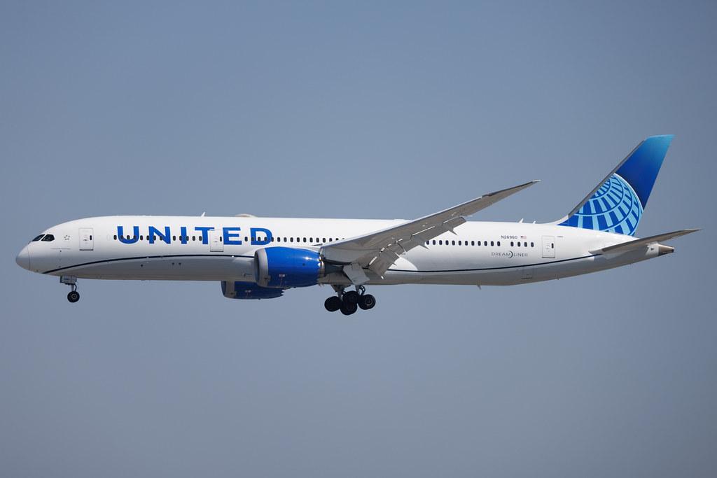 Los Angeles International Airport: United Airlines (UA / UAL) | Boeing 787-9 Dreamliner B789 | N26960 | MSN 36408