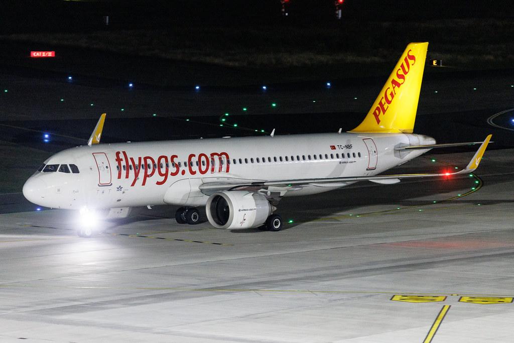 Köln Bonn Airport: Pegasus (PC / PGT) | Operator: Pegasus Airlines | Airbus A320-251N A20N | TC-NBF | MSN 07321