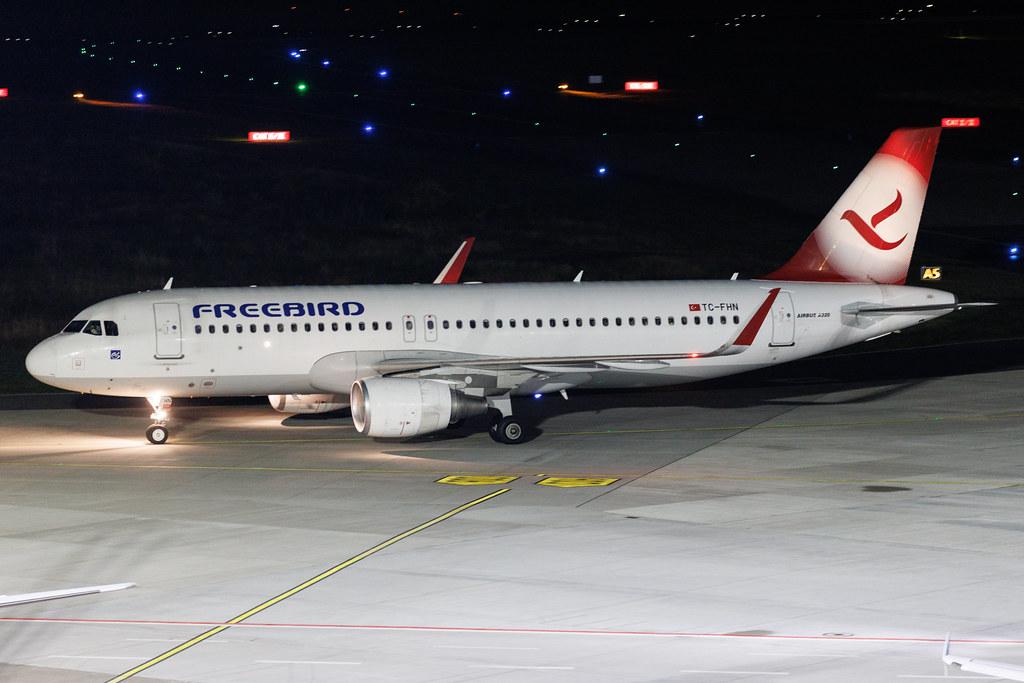 Köln Bonn Airport: Freebird Airlines (FH / FHY) | Airbus A320-214 A320 | TC-FHN | MSN 5673