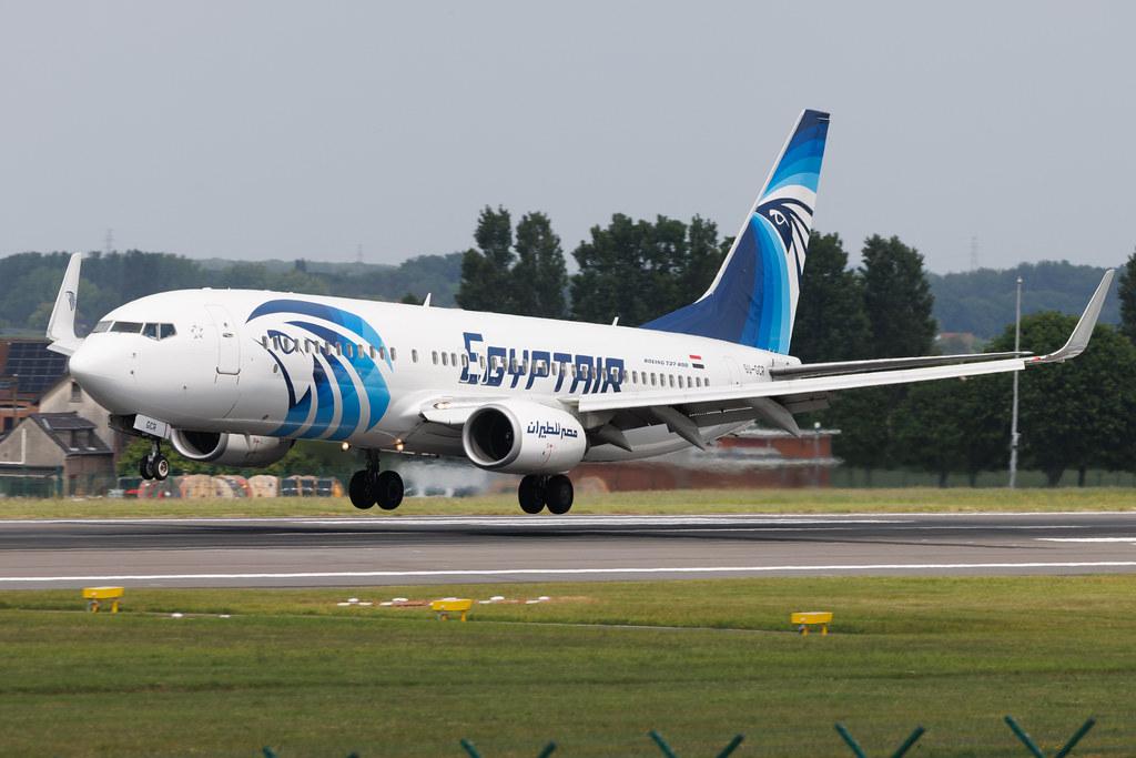Brussels Airport: Egyptair (MS / MSR) | Boeing 737-866 B738 | SU-GCR | MSN 35562