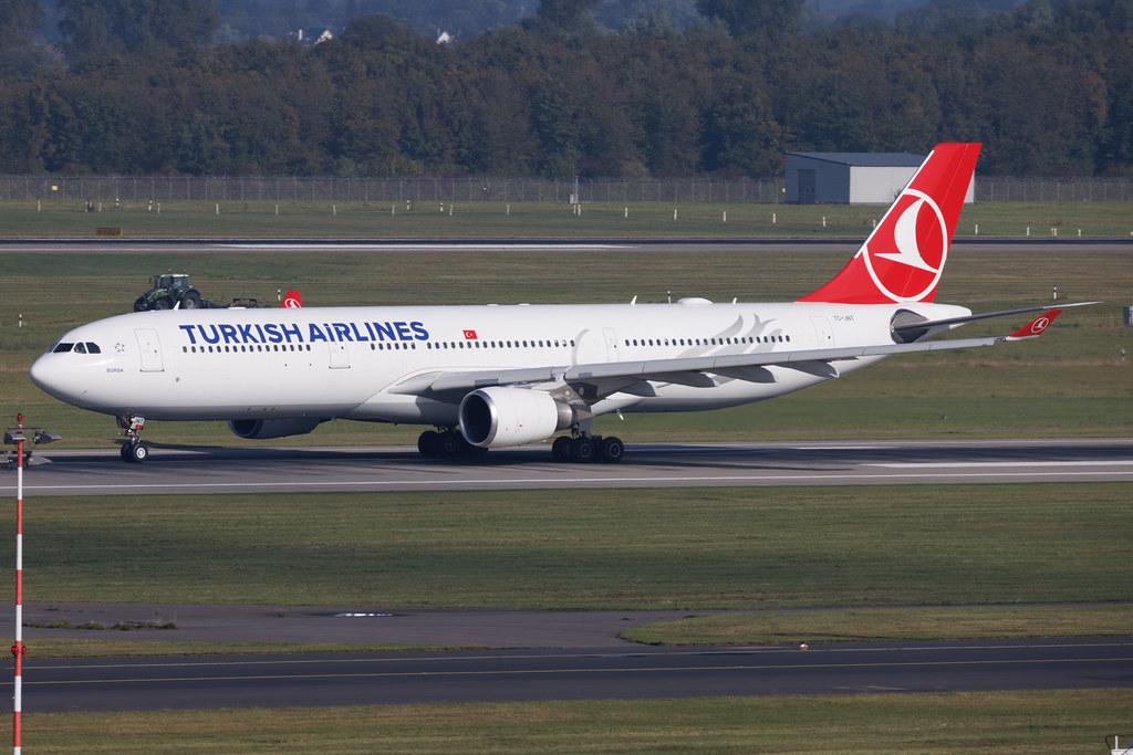Düsseldorf Airport: Turkish Airlines (TK / THY) | Airbus A330-303 A333 | TC-JNT | MSN 1476