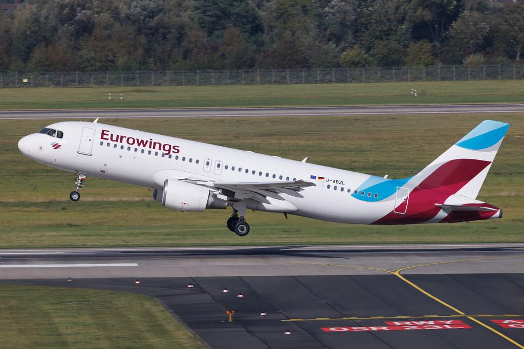Düsseldorf Airport: Eurowings (EW / EWG) | Airbus A320-216 A320 | D-ABZL | MSN 3178