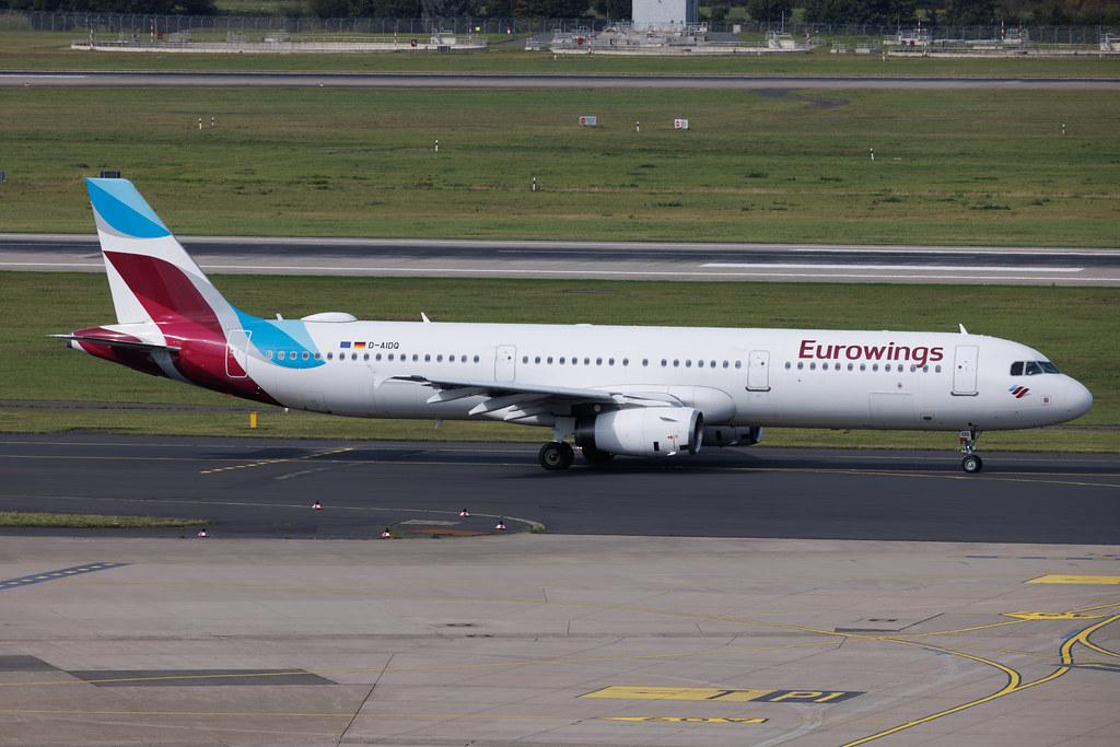 Düsseldorf Airport: Eurowings (EW / EWG) | Airbus A321-231 A321 | D-AIDQ | MSN 5028