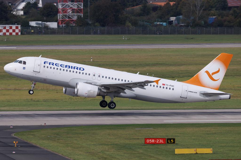 Düsseldorf Airport: Freebird Airlines (FH / FHY) | Airbus A320-214 A320 | TC-FHC | MSN 3852