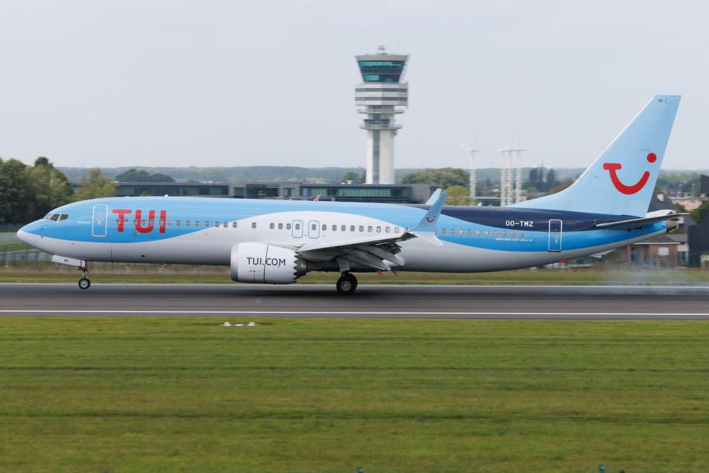 Brussels Airport: TUI (X3 / TUI) | Operator: TUI fly Belgium | Boeing 737 MAX 8 B38M | OO-TMZ | MSN 44653