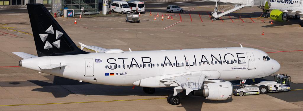 Düsseldorf Airport: Lufthansa (LH / DLH) | Operator: Lufthansa CityLine | Airbus A319-114 A319 | D-AILP | MSN 0717