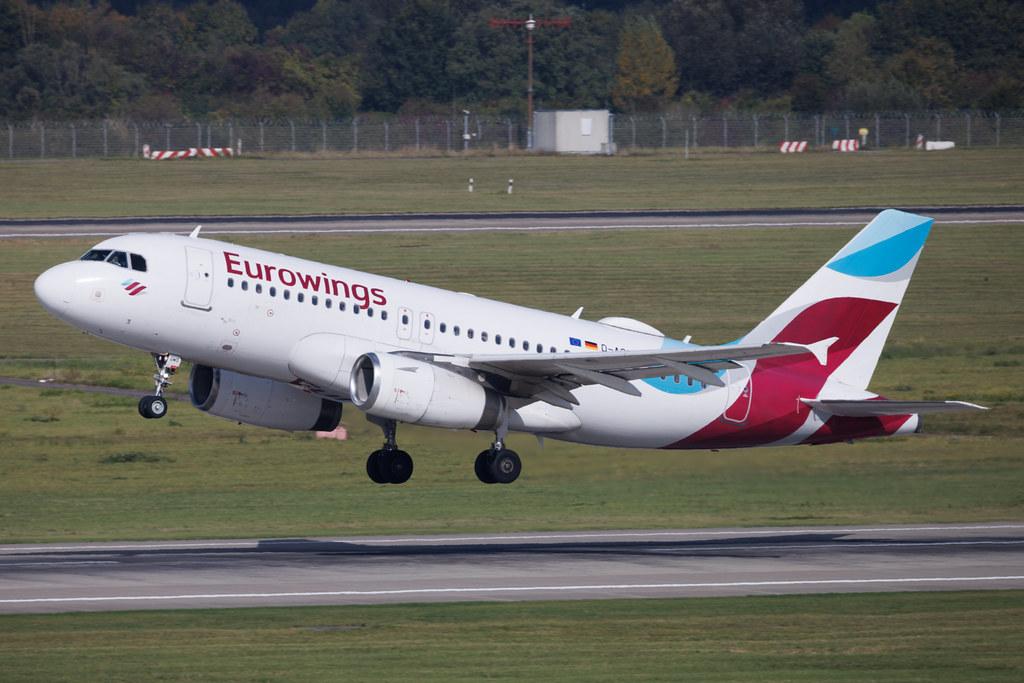 Düsseldorf Airport: Eurowings (EW / EWG) | Airbus A319-132 A319 | D-AGWO | MSN 4166