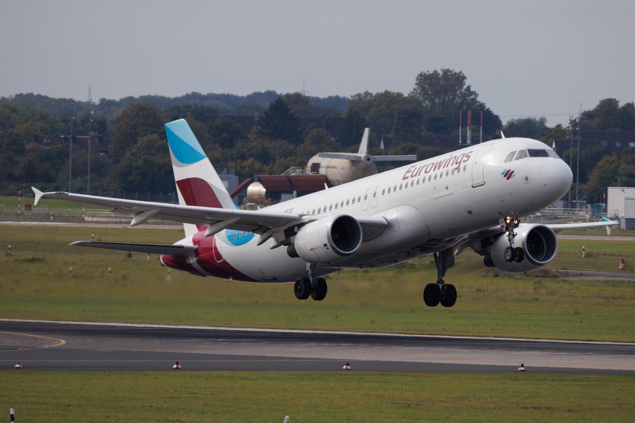 Düsseldorf Airport: Eurowings (EW / EWG) | Airbus A320-216 A320 | D-ABZE | MSN 3464
