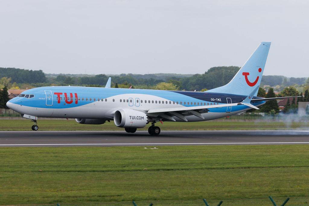 Brussels Airport: TUI (X3 / TUI) | Operator: TUI fly Belgium | Boeing 737 MAX 8 B38M | OO-TMZ | MSN 44653