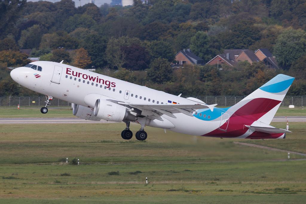 Düsseldorf Airport: Eurowings (EW / EWG) | Airbus A319-112 A319 | D-AKNT | MSN 2607