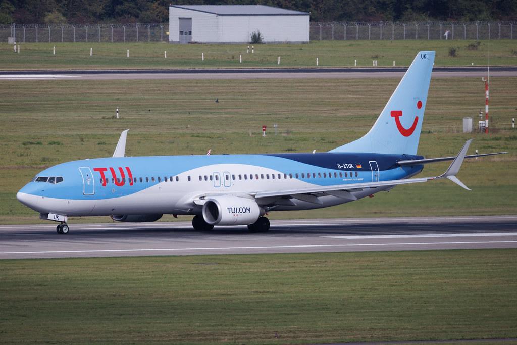 Düsseldorf Airport: TUI (X3 / TUI) | Operator: TUI fly | Boeing 737-8K5 B738 | D-ATUK | MSN 39094