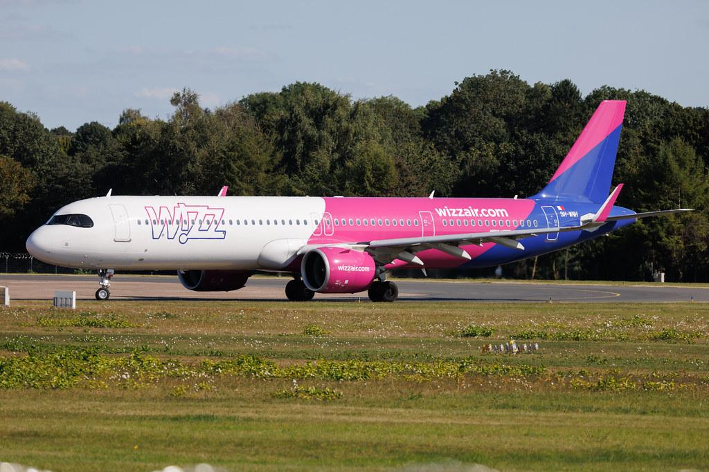 Hamburg Airport: Wizz Air (W6 / WZZ) | Operator: Wizz Air Malta | Airbus A321-271NX A21N | 9H-WNH | MSN 11778