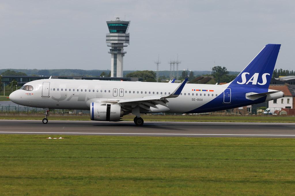 Brussels Airport: SAS (SK / SAS) | Airbus A320-251N A20N | SE-ROX | MSN 9330