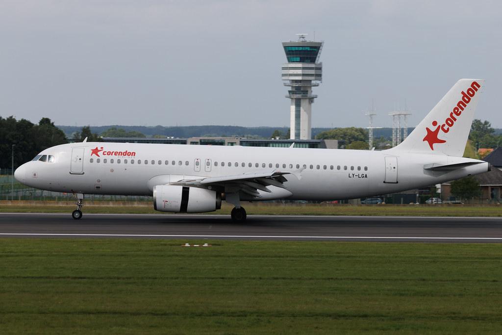 Brussels Airport: Corendon Airlines (XC / CAI) | Operator: Global Airways | Airbus A320-232 A320 | LY-LGA | MSN 03927