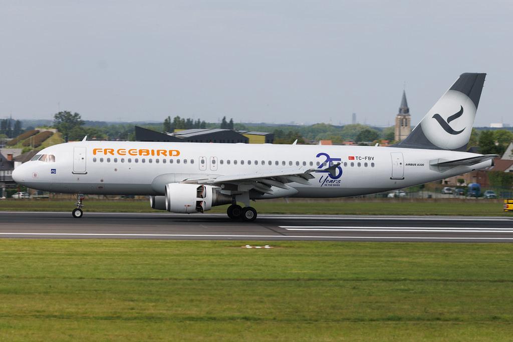 Brussels Airport: Freebird Airlines (FH / FHY) | Airbus A320-214 A320 | TC-FBV | MSN 4658