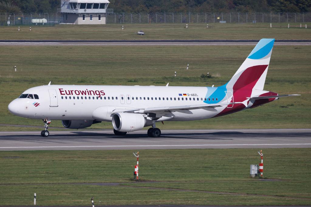 Düsseldorf Airport: Eurowings (EW / EWG) | Airbus A320-216 A320 | D-ABZL | MSN 3178