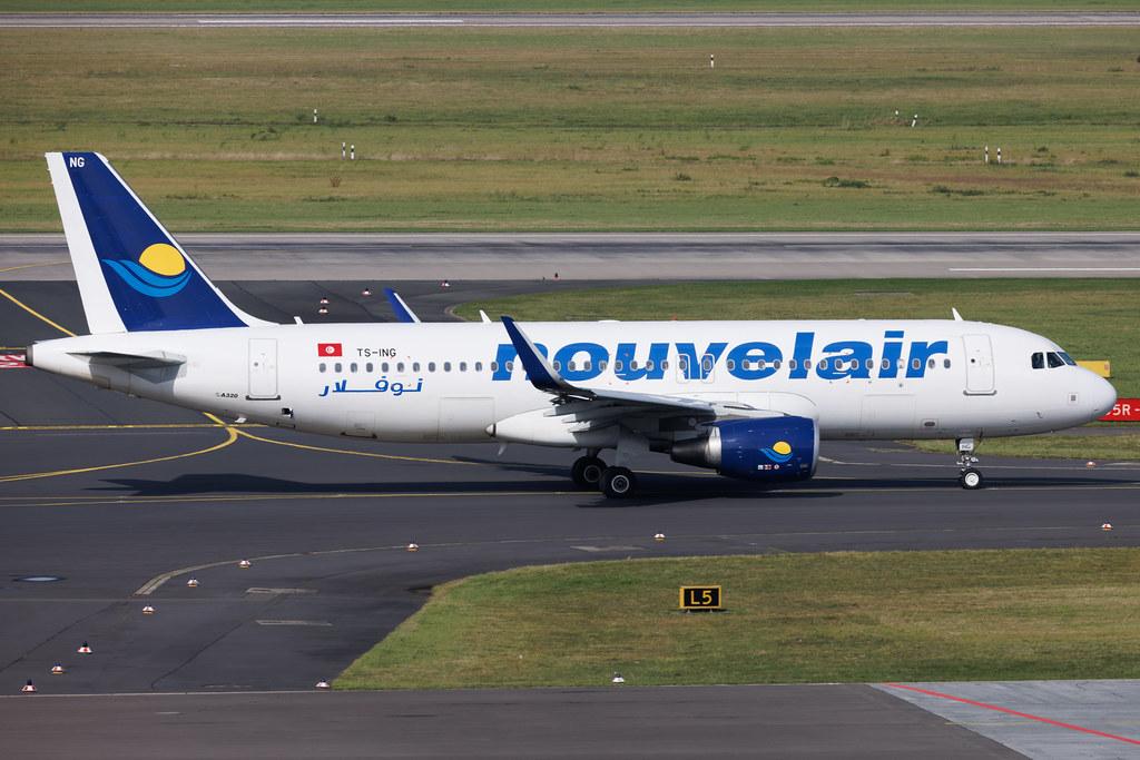 Düsseldorf Airport: Nouvelair (BJ / LBT) | Airbus A320-214 A320 | TS-ING | MSN 05878