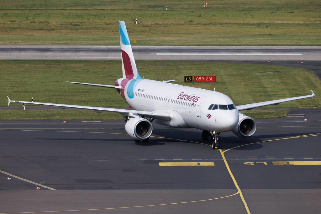 Düsseldorf Airport: Eurowings (EW / EWG) | Operator: Eurowings Europe | Airbus A320-214 A320 | 9H-EUP | MSN 03540