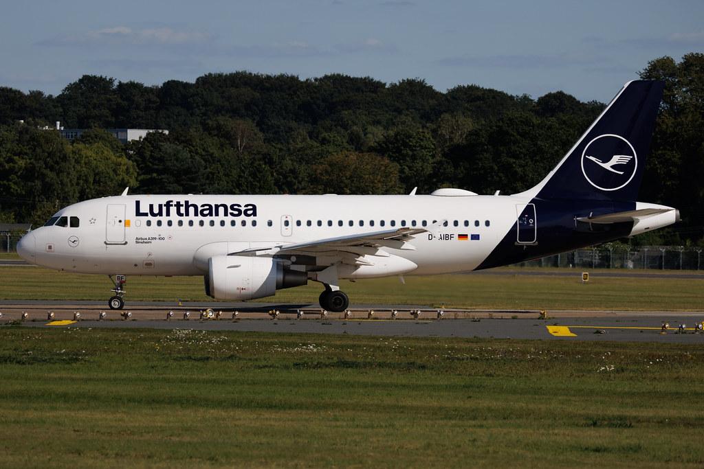 Hamburg Airport: Lufthansa (LH / DLH) | Airbus A319-112 A319 | D-AIBF | MSN 4796