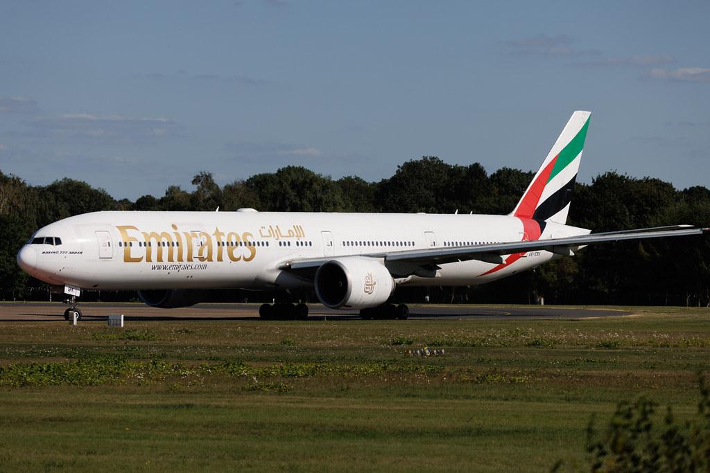 Hamburg Airport: Emirates (EK / UAE) | Boeing 777-31H(ER) B77W | A6-EBK | MSN 34481