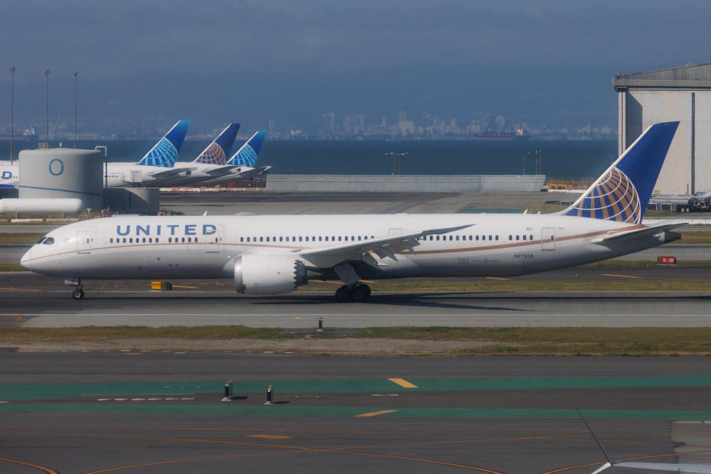San Francisco International Airport: United Airlines (UA / UAL) | Boeing 787-9 Dreamliner B789 | N27959 | MSN 36407