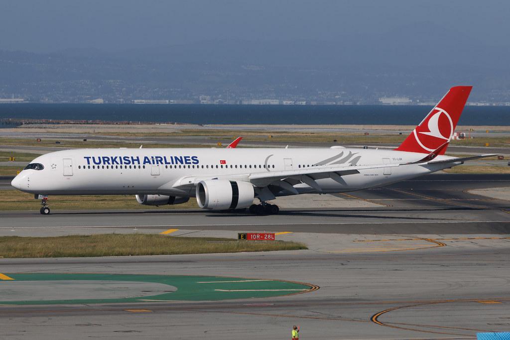 San Francisco International Airport: Turkish Airlines (TK / THY) | Airbus A350-941 A359 | TC-LGR | MSN 651