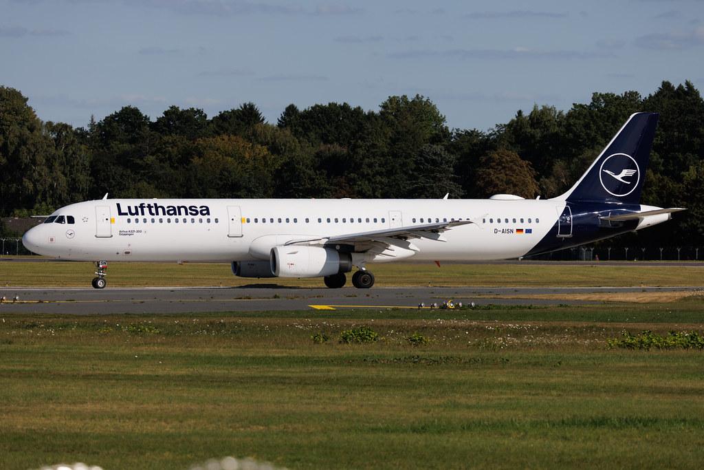 Hamburg Airport: Lufthansa (LH / DLH) | Airbus A321-231 A321 | D-AISN | MSN 3592