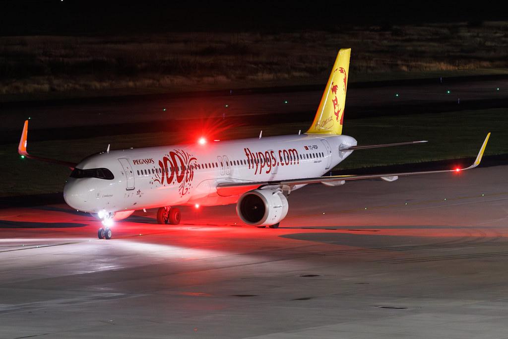 Köln Bonn Airport: Pegasus (PC / PGT) | Livery: 100th Livery | Airbus A321-251NX A21N | TC-RDP | MSN 11515