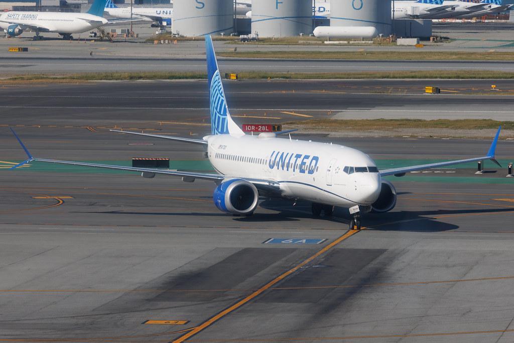San Francisco International Airport: United Airlines (UA / UAL) | Boeing 737 MAX 8 B38M | N17301 | MSN 67554
