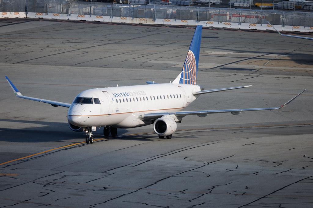 San Francisco International Airport: United Express (UA / UAL) | Operator: SkyWest Airlines |  Embraer E175LR E75L | N109SY | MSN 17000404