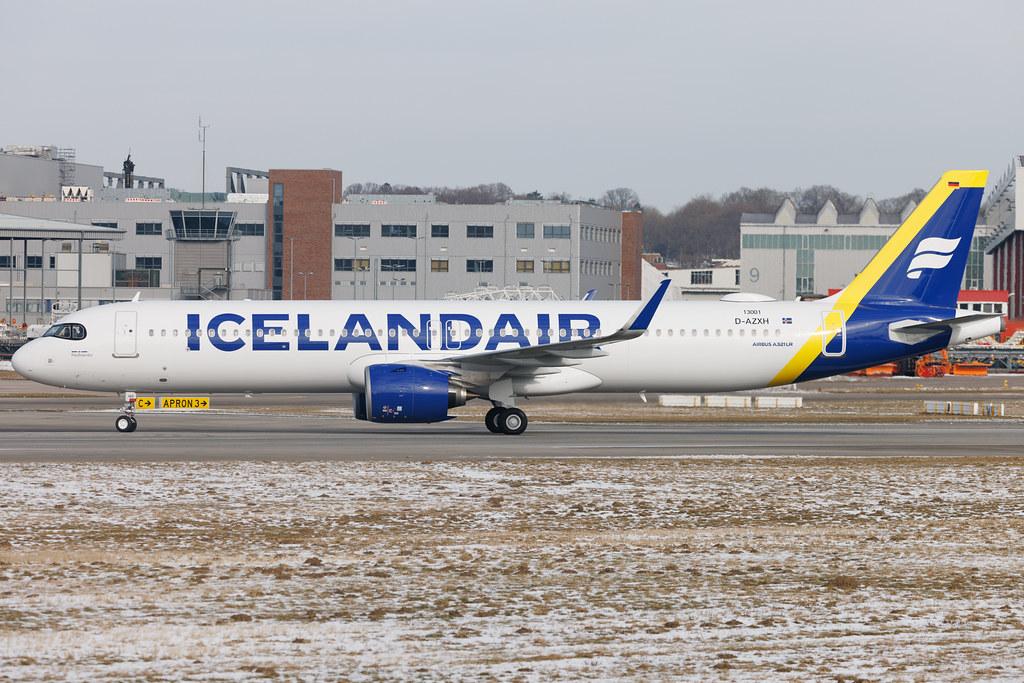 Hamburg Finkenwerder: Icelandair (FI / ICE) | Airbus A321-271NX A21N | D-AZXH | TF-IAG | MSN 13001