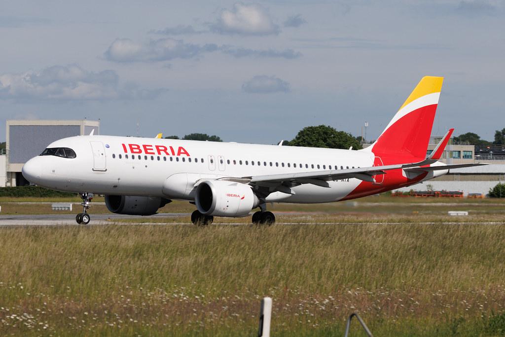 Hamburg Airport: Iberia (IB / IBE) | Airbus A320-251N A20N | EC-NTA | MSN 10696