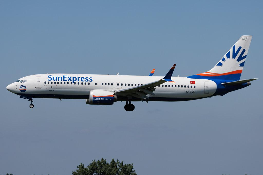 Hamburg Airport: SunExpress (XQ / SXS) | Boeing 737 MAX 8 B38M | TC-SMU | MSN 61806