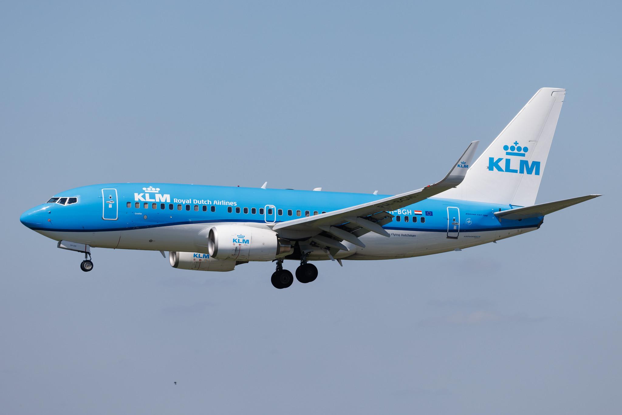 Hamburg Airport: KLM (KL / KLM) | Boeing 737-7K2 B737 | PH-BGH | MSN 38053