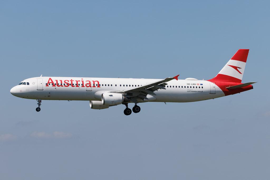Hamburg Airport: Austrian Airlines (OS / AUA) | Airbus A321-211 A321 | OE-LBD | MSN 0920