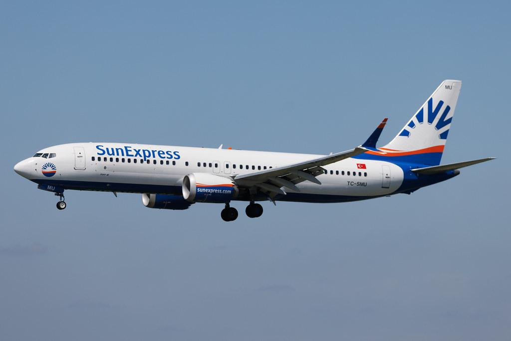 Hamburg Airport: SunExpress (XQ / SXS) | Boeing 737 MAX 8 B38M | TC-SMU | MSN 61806