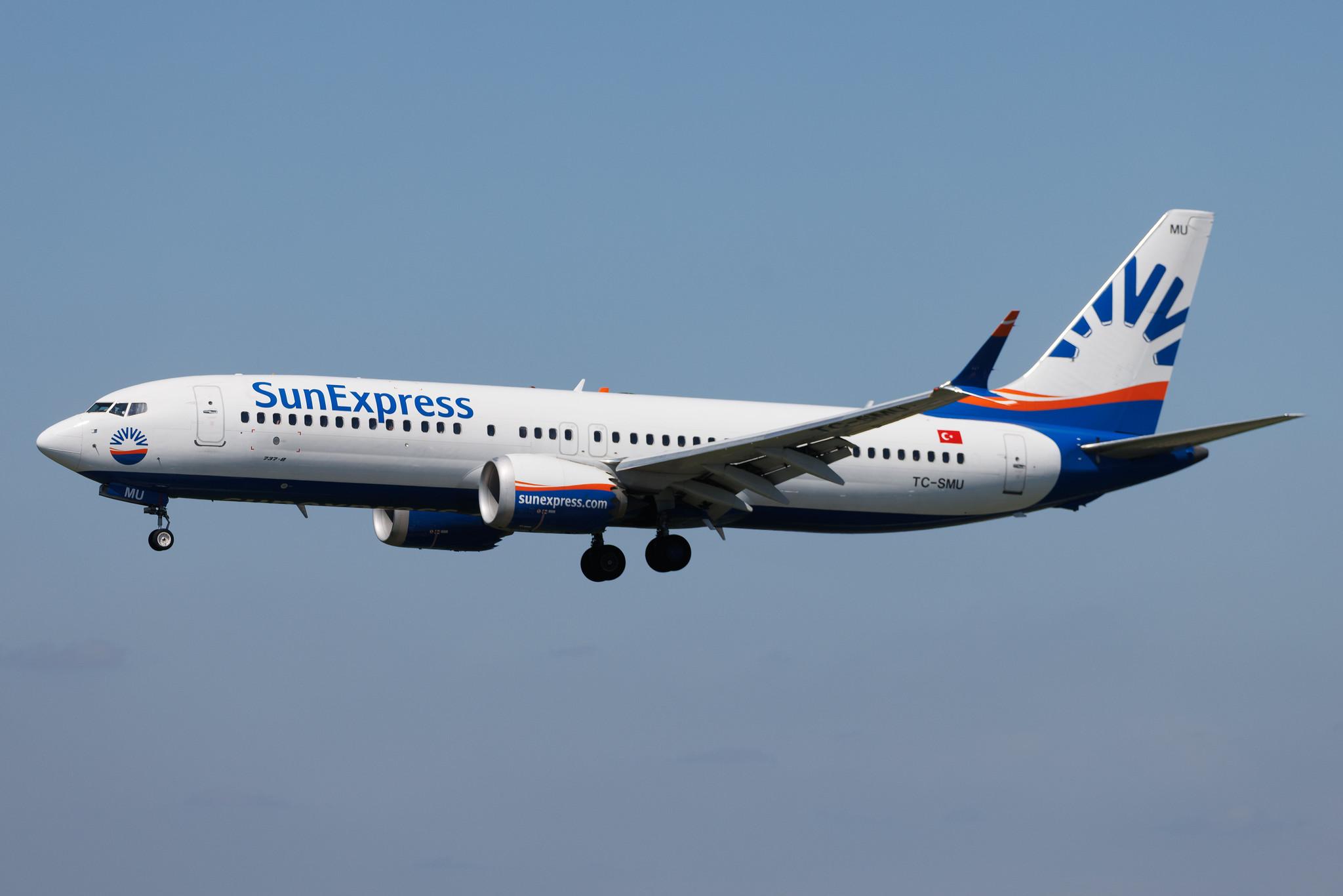 Hamburg Airport: SunExpress (XQ / SXS) | Boeing 737 MAX 8 B38M | TC-SMU | MSN 61806