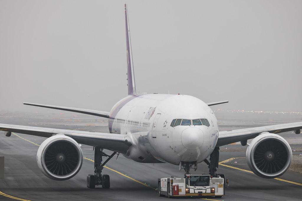 Frankfurt Airport: Thai Airways (TG / THA) | Boeing 777-3AL(ER) B77W | HS-TKO | MSN 41524