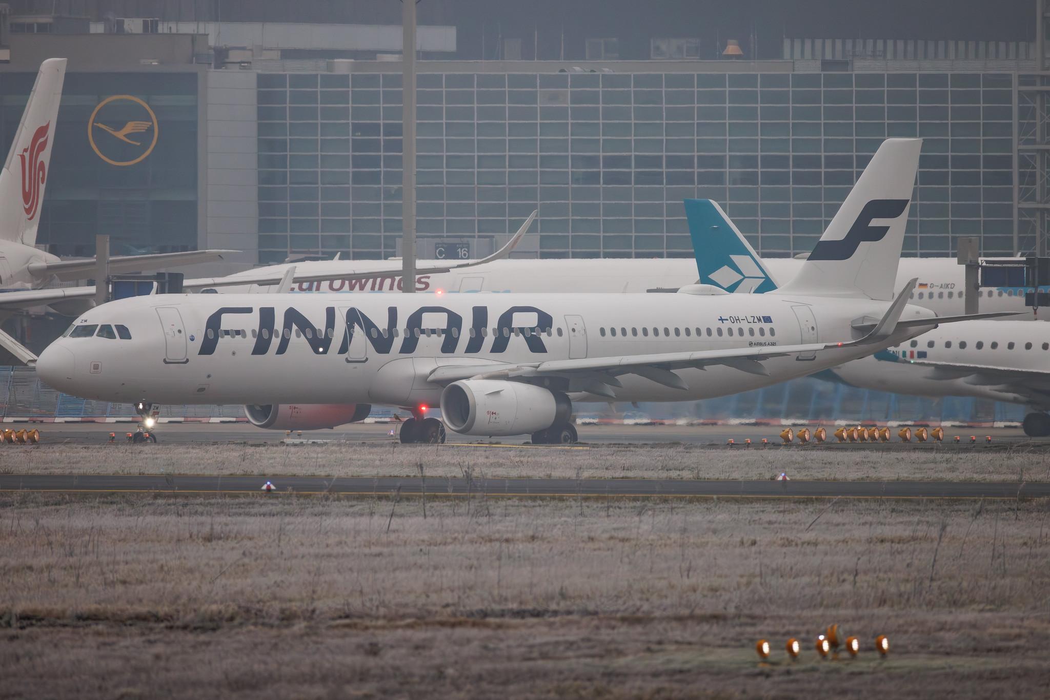 Frankfurt Airport: Finnair (AY / FIN) | Airbus A321-231 A321 | OH-LZM | MSN 07552
