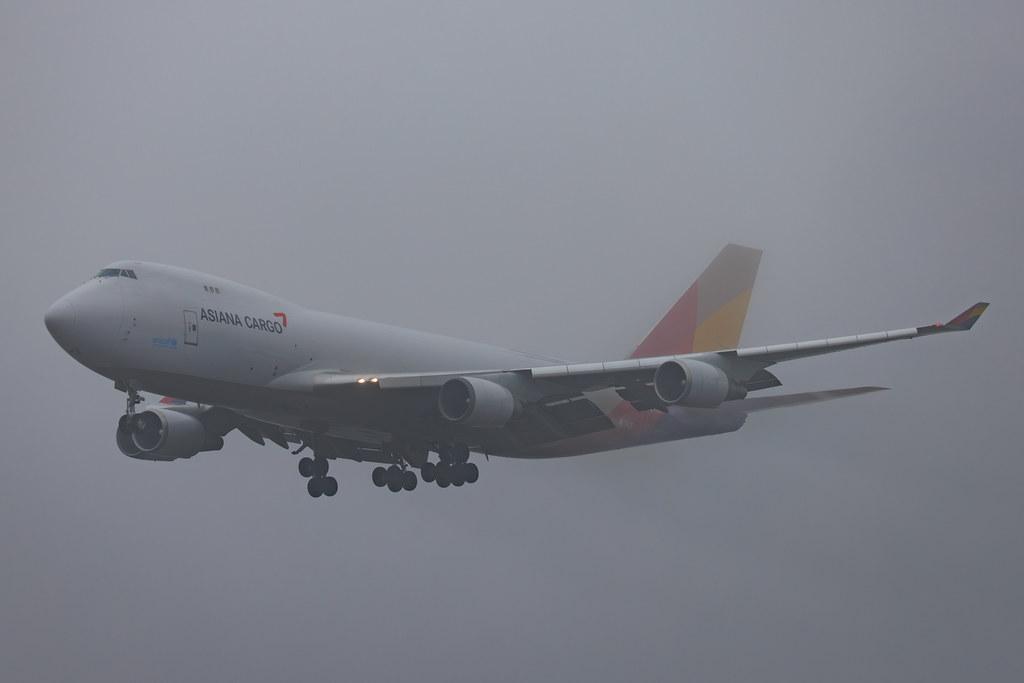 Frankfurt Airport: Asiana Cargo (OZ / AAR) | Operator: Asiana Airlines | Boeing 747-48EF B744 | HL7420 | MSN 25783