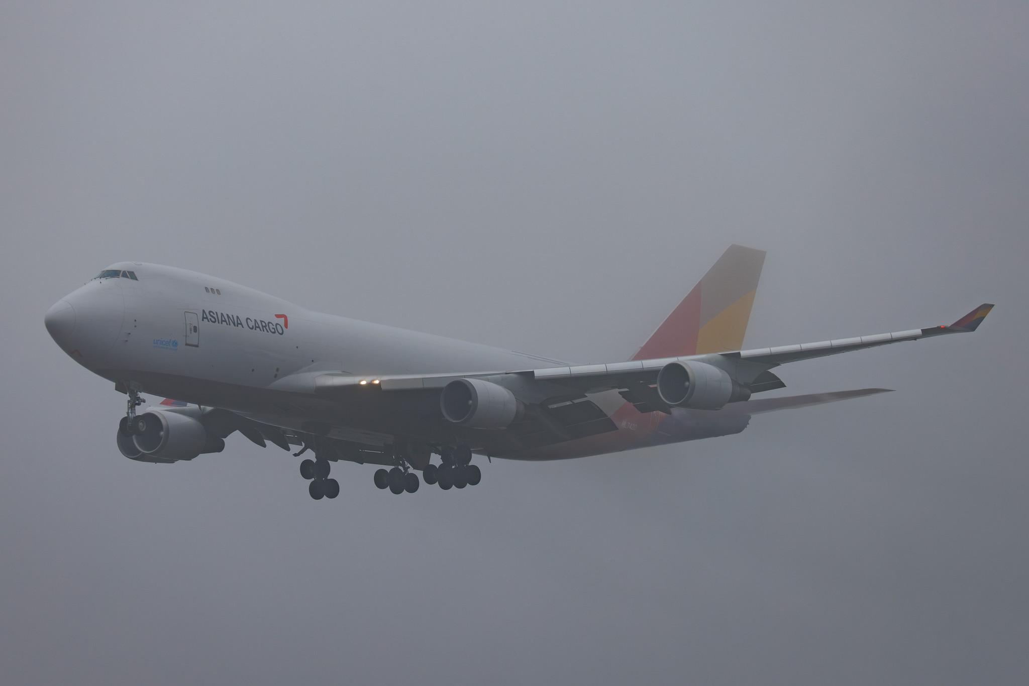 Frankfurt Airport: Asiana Cargo (OZ / AAR) | Operator: Asiana Airlines | Boeing 747-48EF B744 | HL7420 | MSN 25783