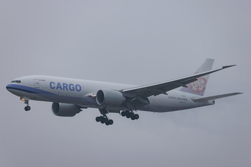Frankfurt Airport: China Airlines Cargo (CI / CAL) | Operator: China Airlines | Boeing 777-F B77L | B-18781 | MSN 68058