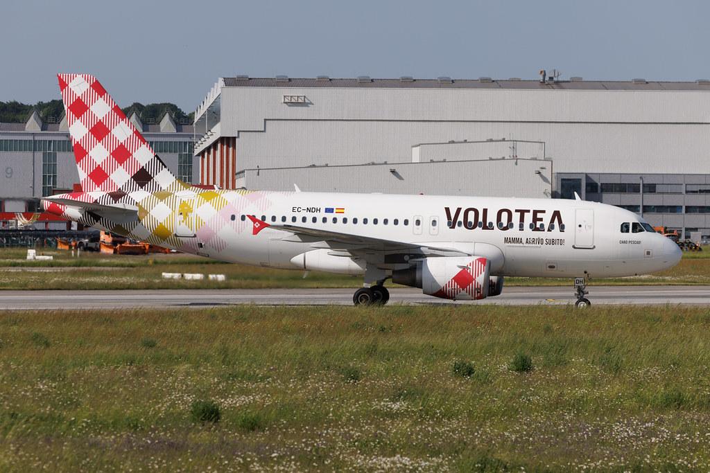 Hamburg Finkenwerder: Volotea (V7 / VOE) | Airbus A319-111 A319 | EC-NDH | MSN 03403