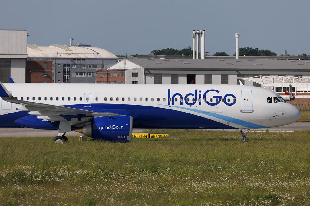 Hamburg Finkenwerder: IndiGo (6E / IGO) | Airbus A321-251NX A21N | D-AVXZ | VT-NOD | MSN 13270