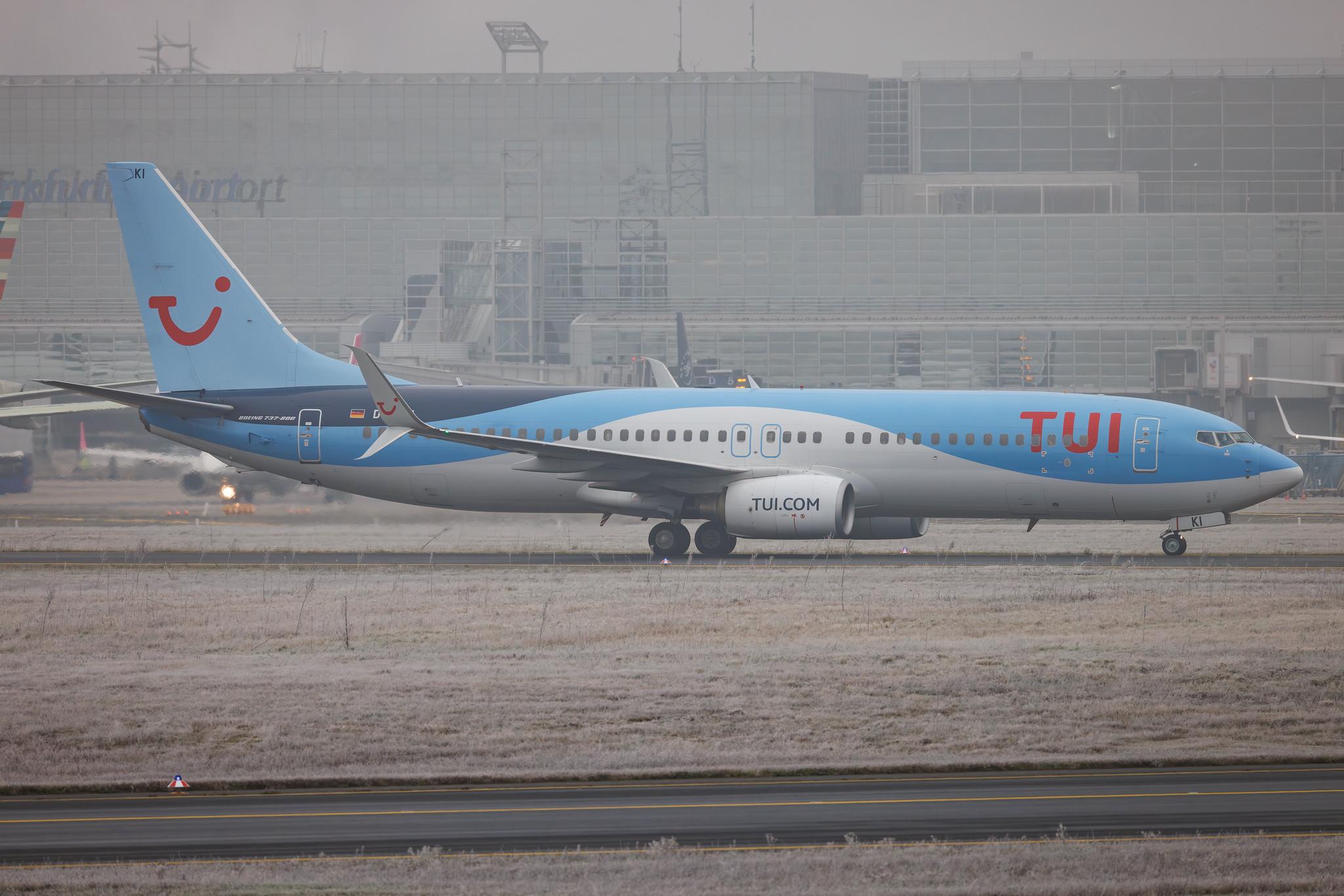 Frankfurt Airport: TUI (X3 / TUI) | Operator: TUI fly | Boeing 737-86J B738 | D-ABKI | MSN 37748