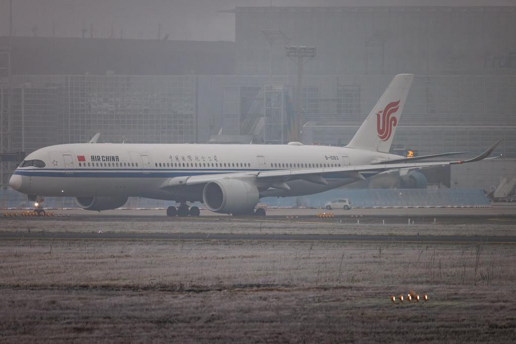 Frankfurt Airport: Air China (CA / CCA) | Airbus A350-941 A359 | B-1083 | MSN 217