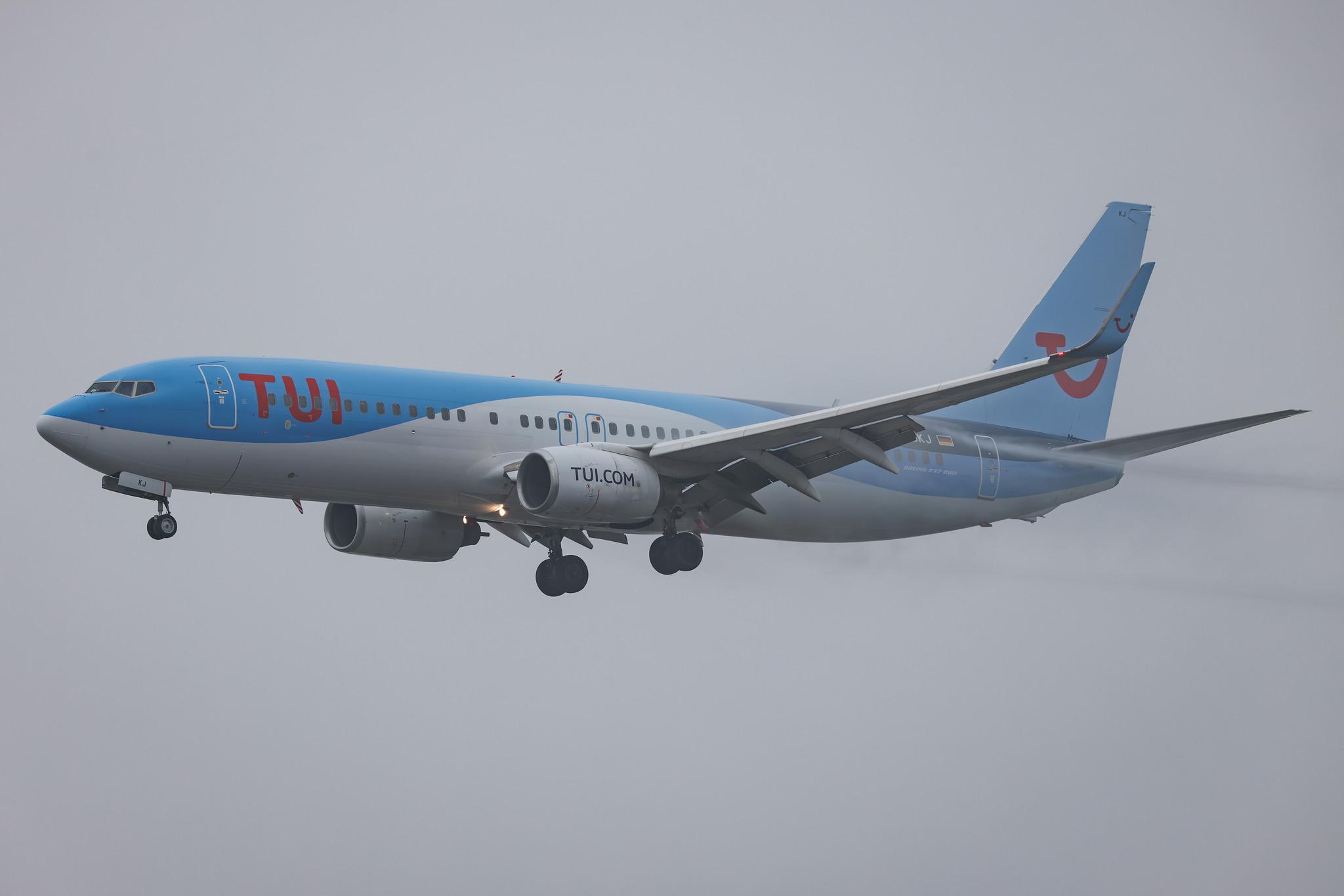 Frankfurt Airport: Eurowings (EW / EWG) | Operator: TUI fly | Boeing 737-86J B738 | D-ABKJ | MSN 37749